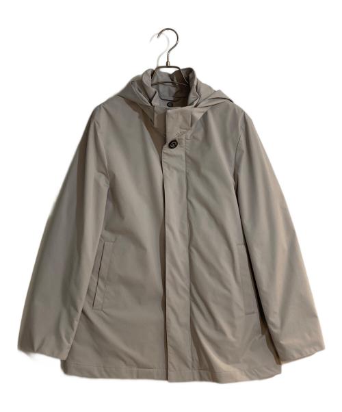 MACKINTOSH PHILOSOPHY（マッキントッシュ フィロソフィー）MACKINTOSH PHILOSOPHY (マッキントッシュ フィロソフィー) BELFAST SHORT トロッターコート アイボリー サイズ:38の古着・服飾アイテム