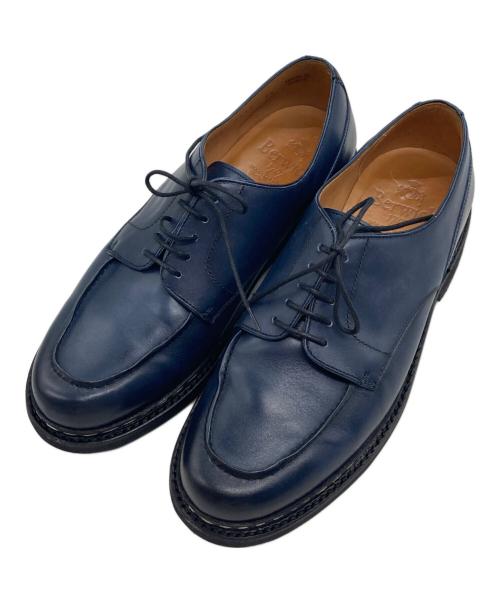 berwick（バーウィック）berwick (バーウィック) Uチップシューズ ブルー サイズ:7 2/1の古着・服飾アイテム