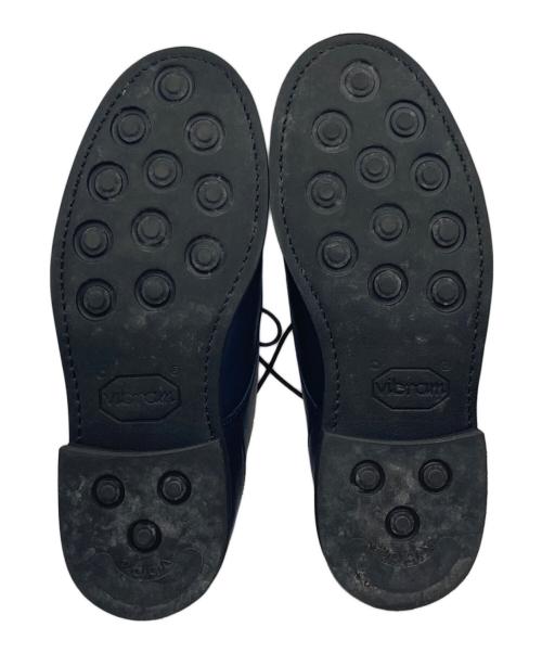 berwick（バーウィック）berwick (バーウィック) Uチップシューズ ブルー サイズ:7 2/1の古着・服飾アイテム