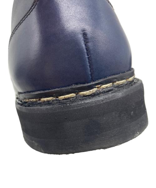 berwick（バーウィック）berwick (バーウィック) Uチップシューズ ブルー サイズ:7 2/1の古着・服飾アイテム