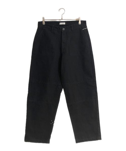 POP TRADING COMPANY（ポップトレーディングカンパニー）POP TRADING COMPANY (ポップトレーディングカンパニー) JOURNAL STANDARD (ジャーナルスタンダード) 別注ワーカーパンツ ブラック サイズ:不明の古着・服飾アイテム