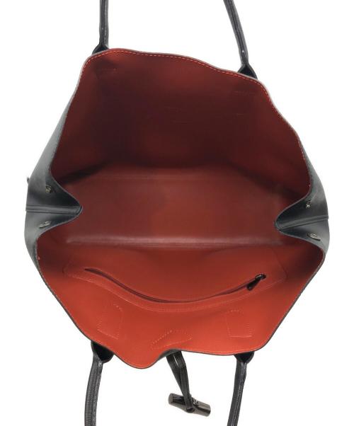 LONGCHAMP（ロンシャン）LONGCHAMP (ロンシャン) ロゾハンドバッグ ブラックの古着・服飾アイテム