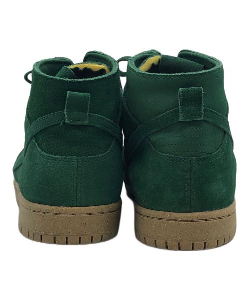 NIKE SB（ナイキエスビー）NIKE SB (ナイキエスビー) Dunk High Pro Decon/ダンク ハイ プロ ディーコン グリーン サイズ:27cmの古着・服飾アイテム