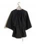 MACPHEE (マカフィー) コットンタイプライター ギャザードルマンブラウス ブラック サイズ:36：6000円