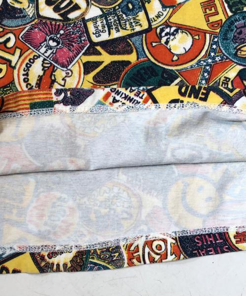 Hysteric Glamour（ヒステリックグラマー）Hysteric Glamour (ヒステリックグラマー) ワッペン転写Tシャツ イエロー サイズ:Freeの古着・服飾アイテム