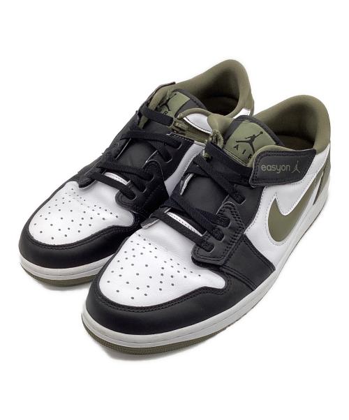 NIKE（ナイキ）NIKE (ナイキ) Air Jordan 1 Low ホワイト×グリーン サイズ:US12の古着・服飾アイテム