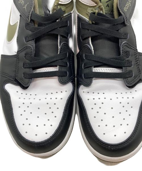 NIKE（ナイキ）NIKE (ナイキ) Air Jordan 1 Low ホワイト×グリーン サイズ:US12の古着・服飾アイテム