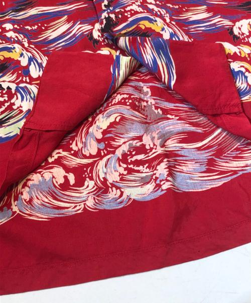 Sun Surf（サンサーフ）Sun Surf (サンサーフ) アロハシャツ レッド サイズ:不明の古着・服飾アイテム