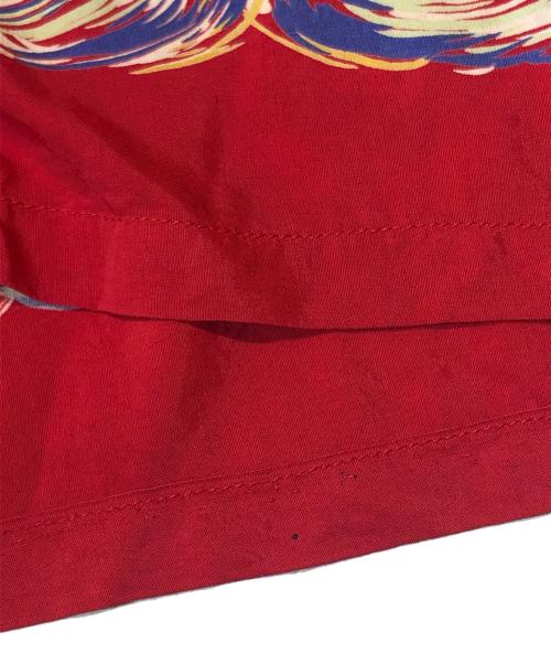 Sun Surf（サンサーフ）Sun Surf (サンサーフ) アロハシャツ レッド サイズ:不明の古着・服飾アイテム