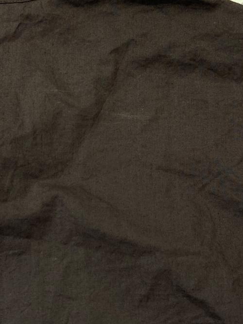 GUCCI（グッチ）GUCCI (グッチ) ペーパーライクパワショルシャツ ブラウン サイズ:Lの古着・服飾アイテム