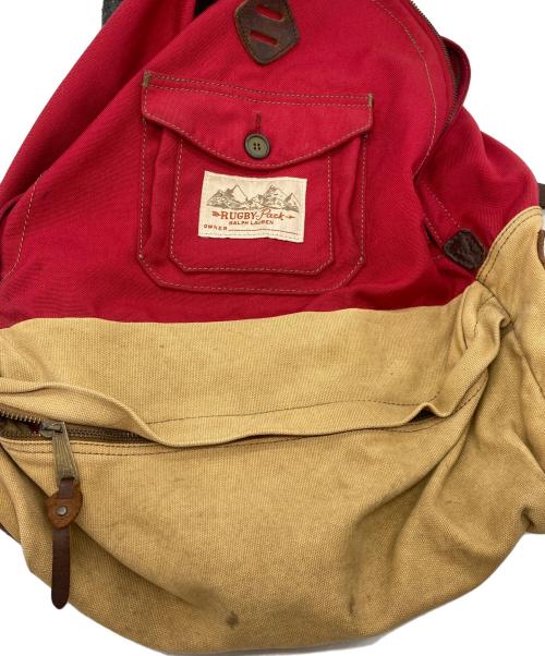 Rugby Ralph Lauren（ラグビーラルフローレン）Rugby Ralph Lauren (ラグビーラルフローレン) リュック レッドの古着・服飾アイテム