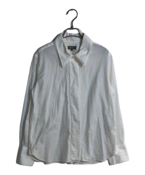 MARGARET HOWELL（マーガレットハウエル）MARGARET HOWELL (マーガレットハウエル) ダブルカラーシャツ ホワイト サイズ:2の古着・服飾アイテム