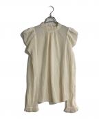 ZIMMERMANNジマーマン）の古着「パワーショルダーブラウス」｜ホワイト