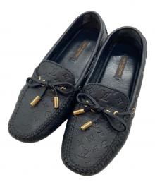 LOUIS VUITTON（ルイ ヴィトン）の古着「ドライビングシューズ」｜ブラック