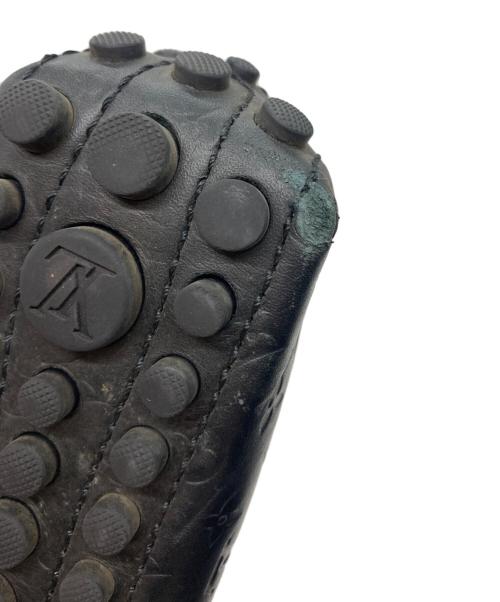 LOUIS VUITTON（ルイ ヴィトン）LOUIS VUITTON (ルイ ヴィトン) ドライビングシューズ ブラック サイズ:35の古着・服飾アイテム