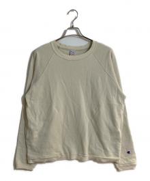 Champion（チャンピオン）の古着「スウェット」｜ベージュ