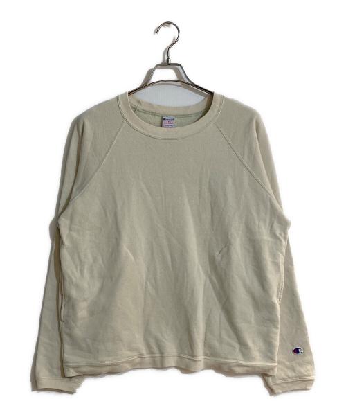 Champion（チャンピオン）Champion (チャンピオン) スウェット ベージュ サイズ:Mの古着・服飾アイテム