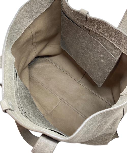 UGG（アグ）UGG (アグ) レザートートバッグ ベージュの古着・服飾アイテム