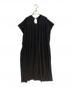 KONE×Kazuko Hayasakaコーン×）の古着「ノースリーブニットワンピース」｜ブラック