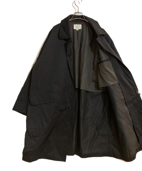 STILL BY HAND（スティルバイハンド）STILL BY HAND (スティルバイハンド) コットンライクステンカラーコート ブラック サイズ:50の古着・服飾アイテム