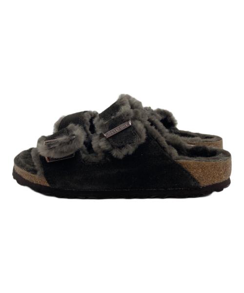 BIRKENSTOCK（ビルケンシュトック）BIRKENSTOCK (ビルケンシュトック) ARIZONA SHEARLING/アリゾナシアリング ブラウン サイズ:23cmの古着・服飾アイテム