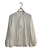 ANAYIアナイ）の古着「フリルブラウス」｜ホワイト