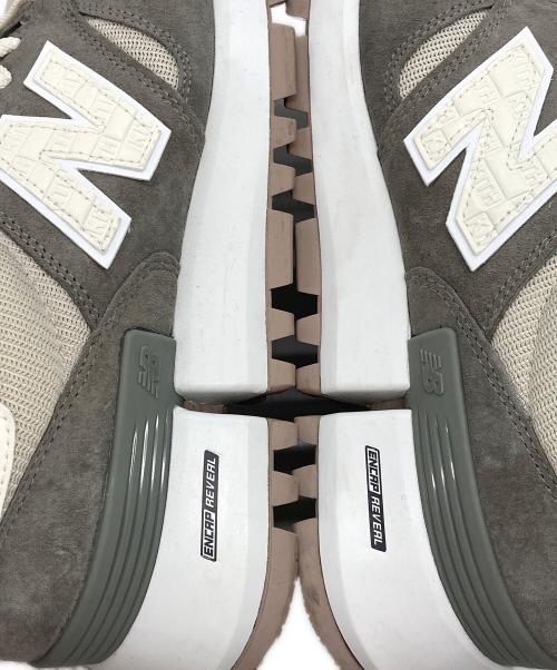 NEW BALANCE（ニューバランス）NEW BALANCE (ニューバランス) KITH (キス) ELEPHANT SKIN MS1300K1 ローカットスニーカー/エレファントスキン ブラウン サイズ:29㎝の古着・服飾アイテム