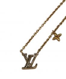 LOUIS VUITTON（ルイ ヴィトン）の古着「コリエLVアイコニック」｜ゴールド
