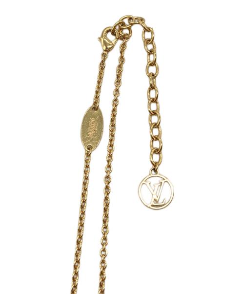LOUIS VUITTON（ルイ ヴィトン）LOUIS VUITTON (ルイ ヴィトン) コリエLVアイコニック ゴールドの古着・服飾アイテム