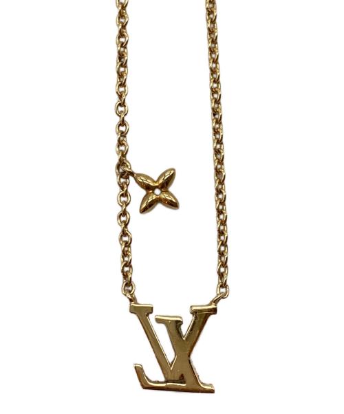 LOUIS VUITTON（ルイ ヴィトン）LOUIS VUITTON (ルイ ヴィトン) コリエLVアイコニック ゴールドの古着・服飾アイテム