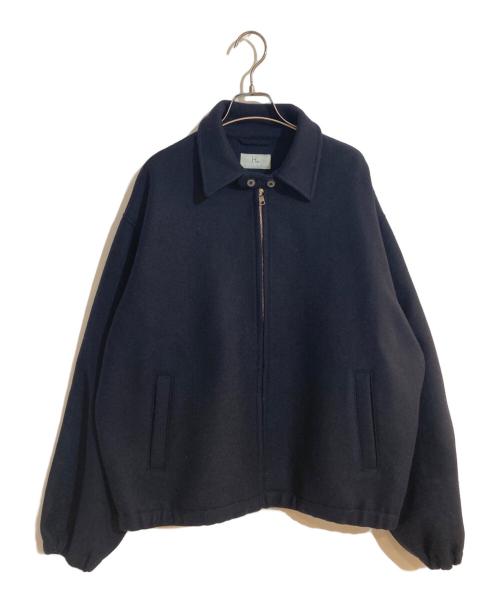 HERILL（ヘリル）HERILL (ヘリル) メルトンジャケット ネイビー サイズ:2の古着・服飾アイテム