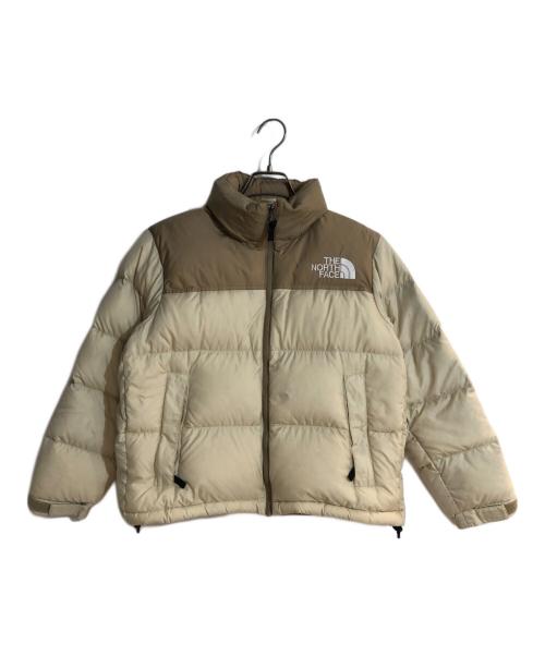 THE NORTH FACE（ザ ノース フェイス）THE NORTH FACE (ザ ノース フェイス) ショートヌプシジャケット ウィメンズ ベージュ サイズ:Sの古着・服飾アイテム