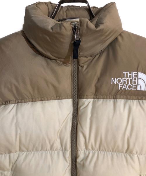 THE NORTH FACE（ザ ノース フェイス）THE NORTH FACE (ザ ノース フェイス) ショートヌプシジャケット ウィメンズ ベージュ サイズ:Sの古着・服飾アイテム