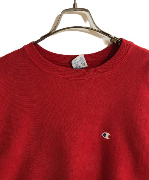 Champion REVERSE WEAVE（チャンピオン リバース ウィーブ）Champion REVERSE WEAVE (チャンピオン リバース ウィーブ) オールドリバースウィーブスウェット レッド サイズ:XLの古着・服飾アイテム
