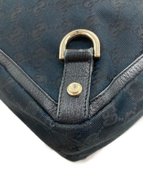 GUCCI（グッチ）GUCCI (グッチ) GGキャンバストートバッグ ブラックの古着・服飾アイテム