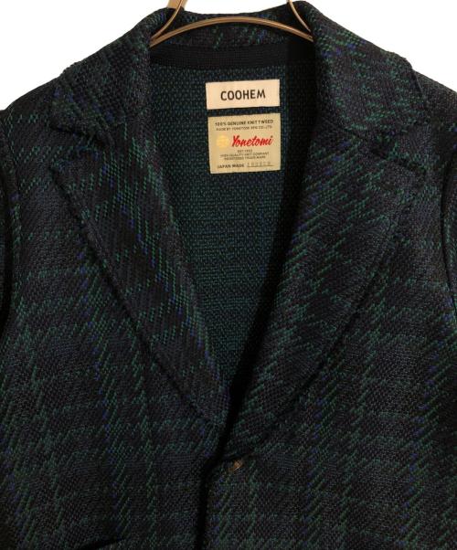 Coohem（コーヘン）Coohem (コーヘン) TECH TWEED J/K ネイビー サイズ:Sの古着・服飾アイテム
