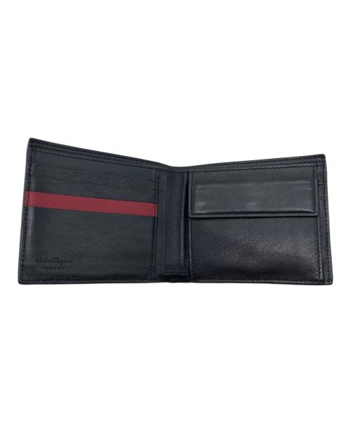 Salvatore Ferragamo（サルヴァトーレ フェラガモ）Salvatore Ferragamo (サルヴァトーレ フェラガモ) 2つ折り財布 グレーの古着・服飾アイテム