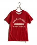 Championチャンピオン）の古着「リバーシブルTシャツ」｜レッド