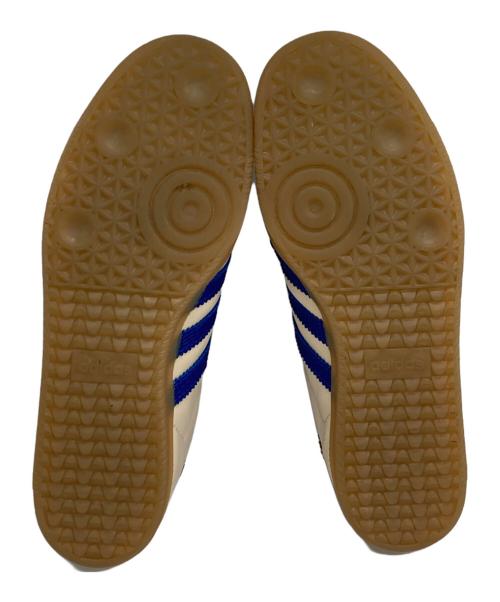 adidas（アディダス）adidas (アディダス) WALES BONNER (ウェールズボナー) NYLON SAMBA/ナイロン サンバ ベージュ×ブルー サイズ:28cmの古着・服飾アイテム