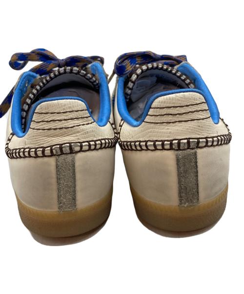 adidas（アディダス）adidas (アディダス) WALES BONNER (ウェールズボナー) NYLON SAMBA/ナイロン サンバ ベージュ×ブルー サイズ:28cmの古着・服飾アイテム