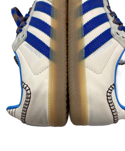 adidas（アディダス）adidas (アディダス) WALES BONNER (ウェールズボナー) NYLON SAMBA/ナイロン サンバ ベージュ×ブルー サイズ:28cmの古着・服飾アイテム