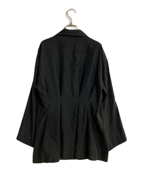 CITY（シティ）CITY (シティ) Back Tuck Arrangement Shirt/バックタックアレンジメントシャツ ブラック サイズ:Freeの古着・服飾アイテム