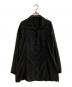 CITY（シティ）の古着「Back Tuck Arrangement Shirt/バックタックアレンジメントシャツ」｜ブラック