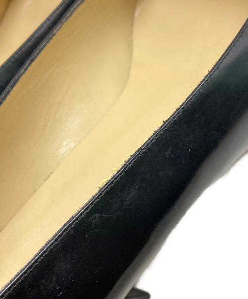 GUCCI（グッチ）GUCCI (グッチ) ホースビットヒールパンプス ブラック サイズ:36 1/2の古着・服飾アイテム