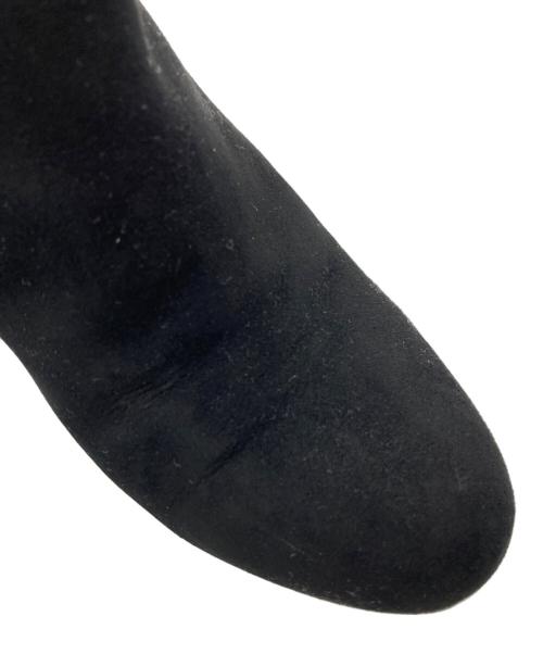 FABIO RUSCONI（ファビオルスコーニ）FABIO RUSCONI (ファビオルスコーニ) スウェード切替ショートブーツ ブラック サイズ:36 1/2の古着・服飾アイテム