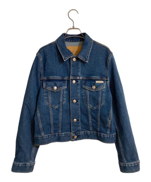 Calvin Klein（カルバンクライン）Calvin Klein (カルバンクライン) クラシックトラッカージャケット インディゴ サイズ:Mの古着・服飾アイテム