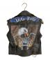 D&G (ディーアンドジー) レザーライダースベスト ブラック サイズ:M：10000円