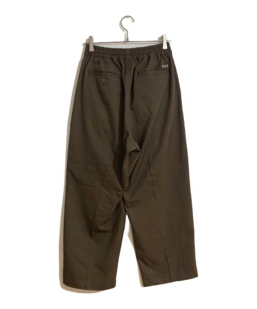 HUF（ハフ）HUF (ハフ) ワイドパンツ ブラウン サイズ:Mの古着・服飾アイテム