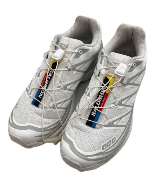 SALOMON（サロモン）SALOMON (サロモン) ローカットスニーカー ホワイト サイズ:24の古着・服飾アイテム