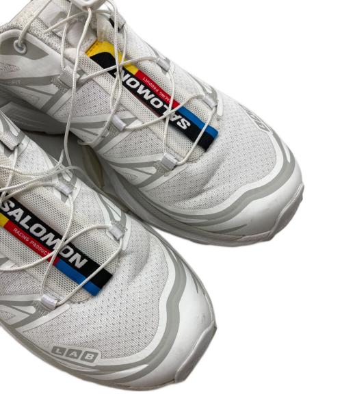 SALOMON（サロモン）SALOMON (サロモン) ローカットスニーカー ホワイト サイズ:24の古着・服飾アイテム